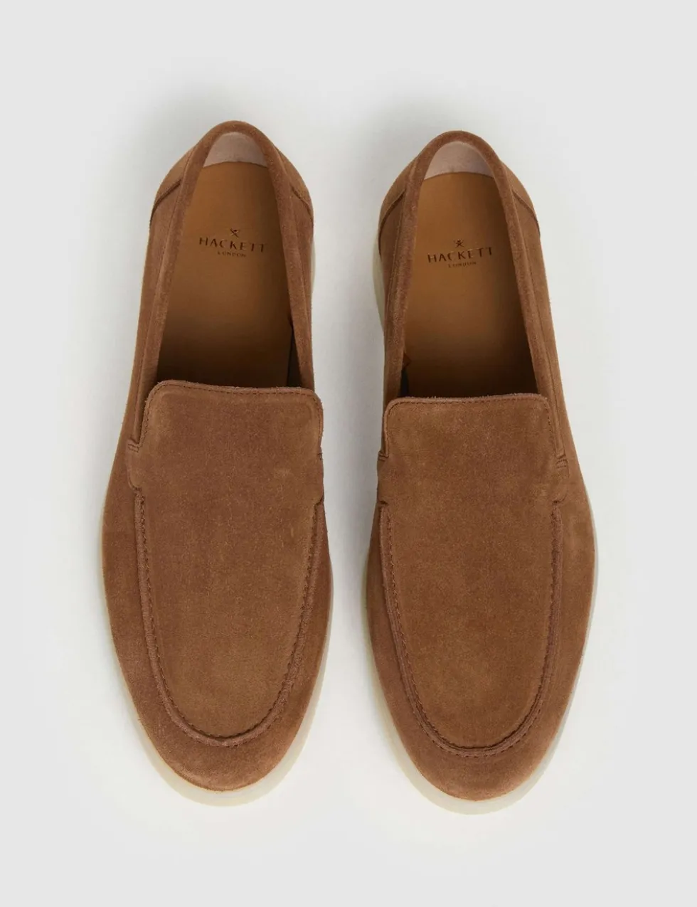 Suede Slip On Loafers
