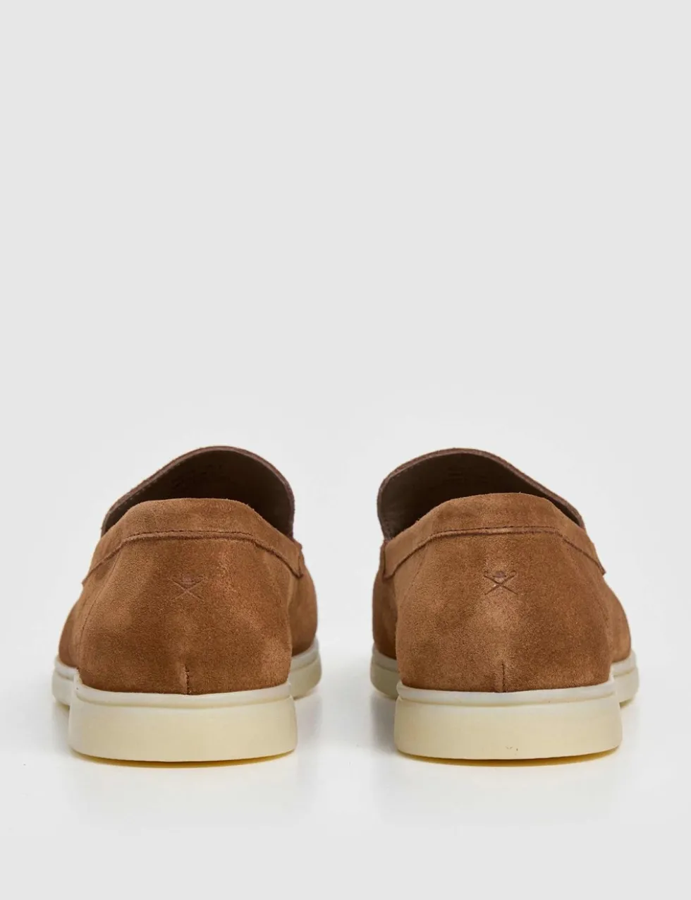 Suede Slip On Loafers