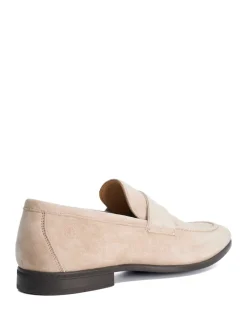 Suede Slip On Loafers