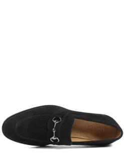 Suede Slip On Loafers