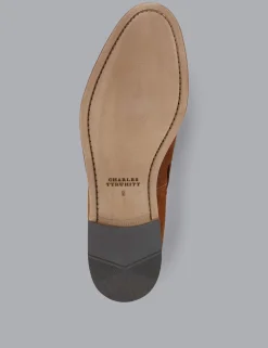 Suede Slip On Loafers