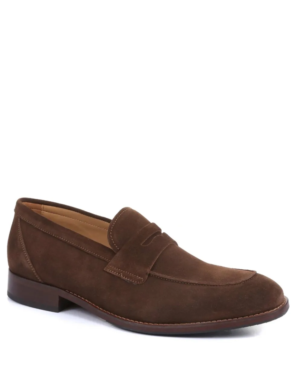 Suede Slip-On Loafers