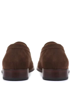 Suede Slip-On Loafers