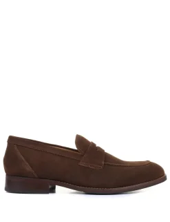 Suede Slip-On Loafers