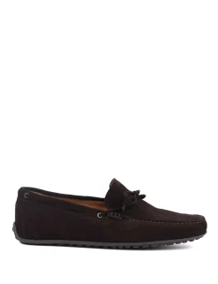 Suede Slip-On Loafers