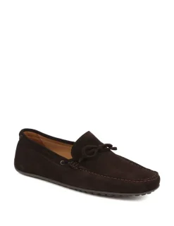 Suede Slip-On Loafers