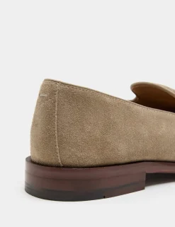 Suede Tassel Loafers