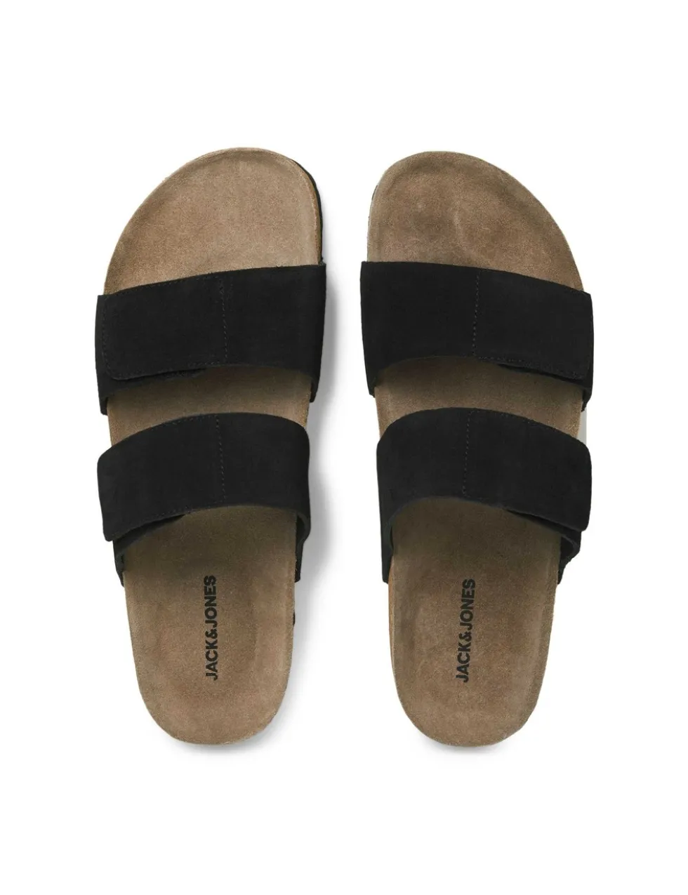 Suede Two Strap Sandals