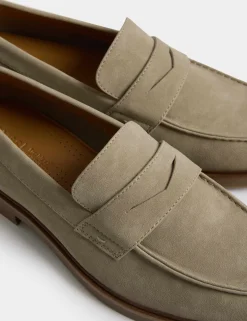 Suedette Loafers