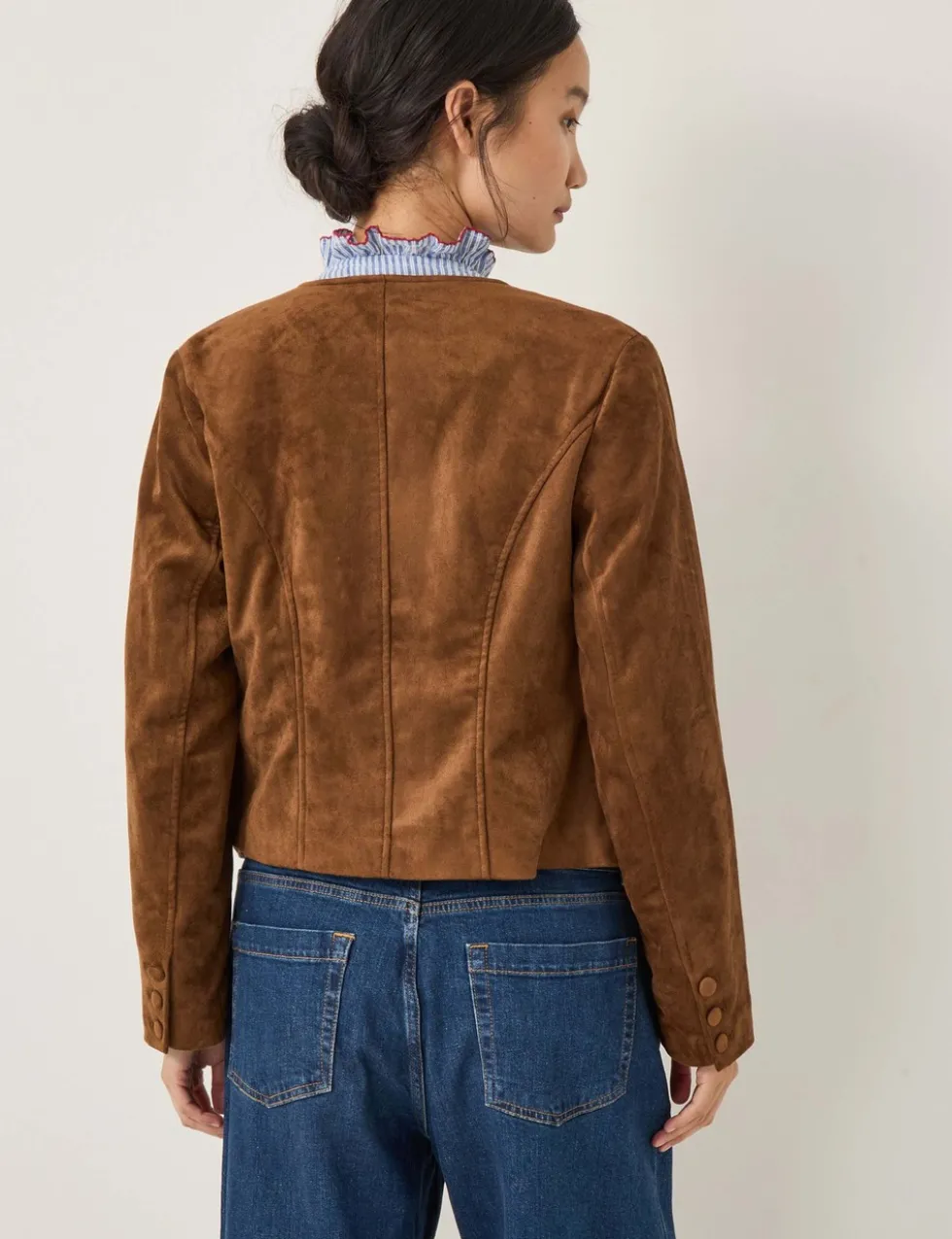 Suedette Short Jacket