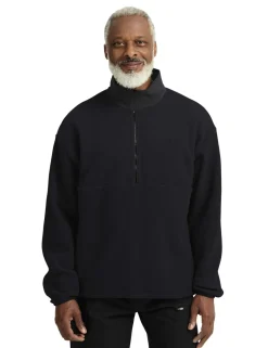 Sumetro Half Zip Funnel Neck Fleece Jacket