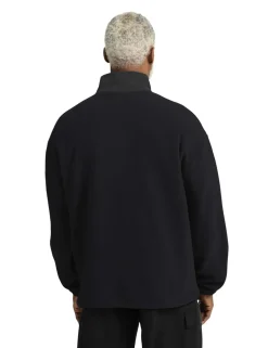 Sumetro Half Zip Funnel Neck Fleece Jacket