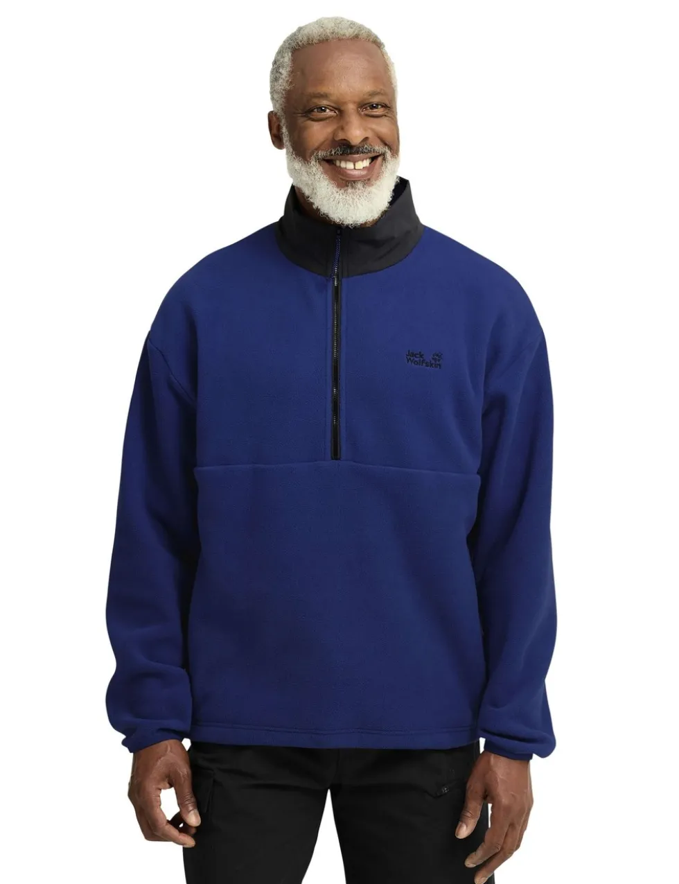 Sumetro Half Zip Funnel Neck Fleece Jacket