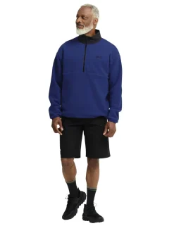 Sumetro Half Zip Funnel Neck Fleece Jacket