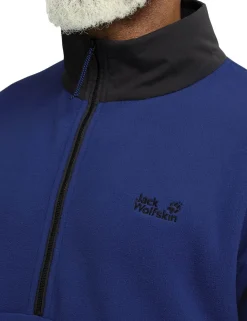 Sumetro Half Zip Funnel Neck Fleece Jacket