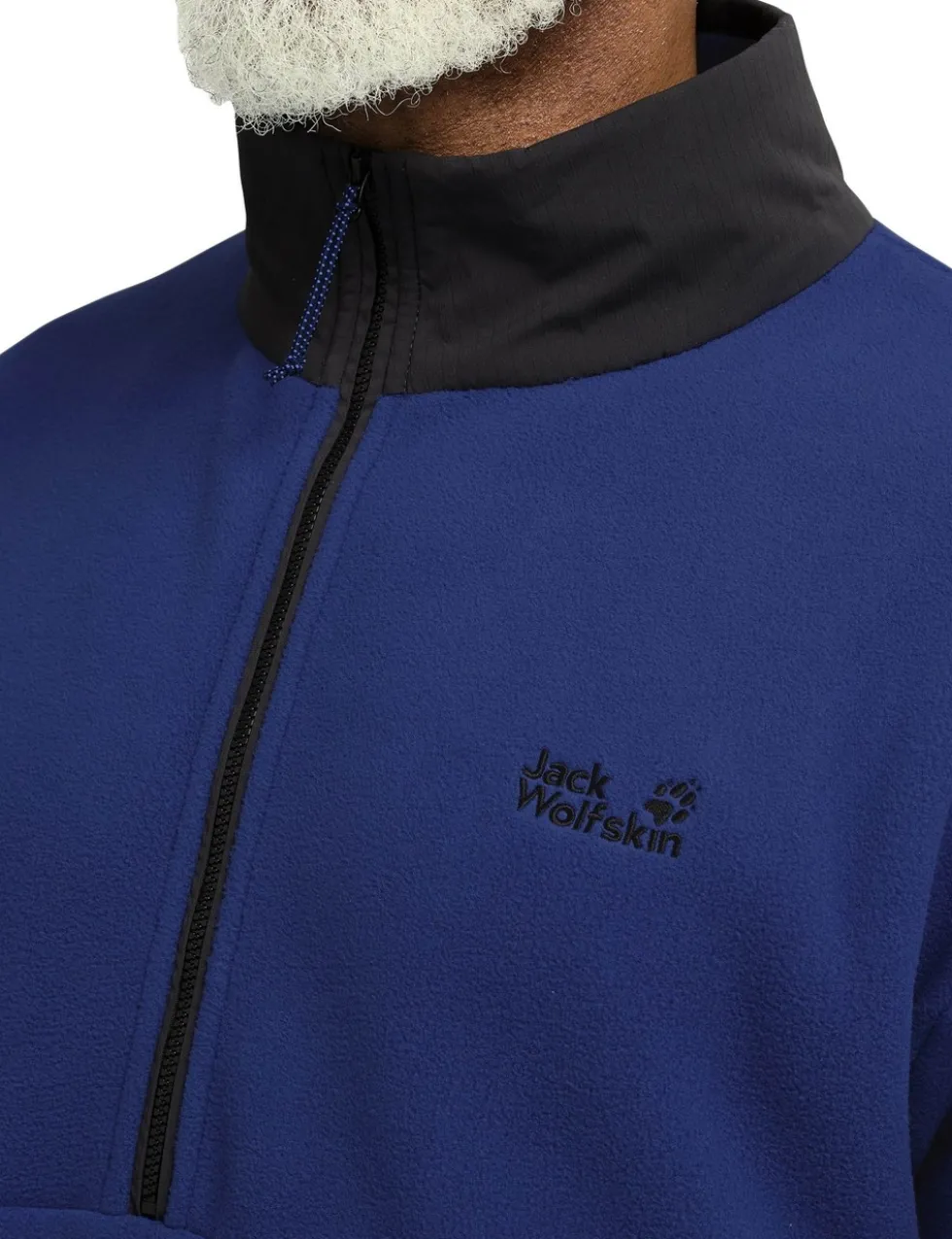 Sumetro Half Zip Funnel Neck Fleece Jacket