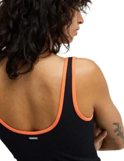 Summer High Textured Scoop Neck Swimsuit