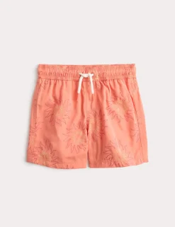 Sun Embroidered Swim Shorts (2-8 Yrs)