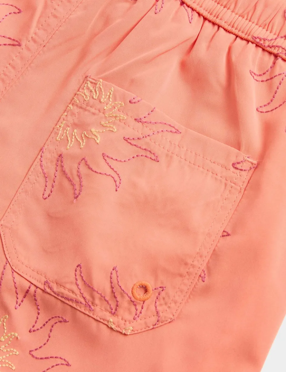 Sun Embroidered Swim Shorts (2-8 Yrs)