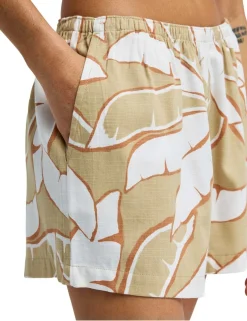 Sun Fade Cotton Rich Floral Shorts