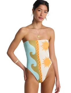 Sunblind Tully Hi Printed Bandeau Swimsuit