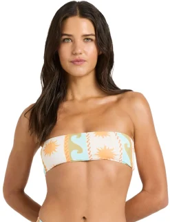 Sunblind Tully Tube Printed Bikini Top