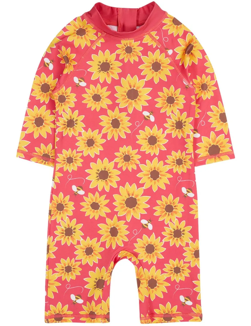 Sunflower Print Swim All In One (0-4 Yrs)