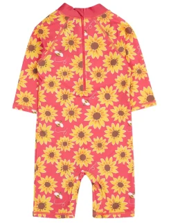 Sunflower Print Swim All In One (0-4 Yrs)