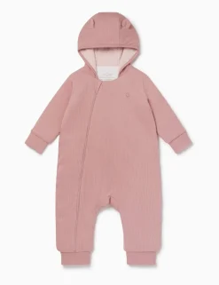 Supersoft Ribbed Pramsuit (0-2 Yrs)