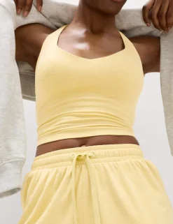 Supersoft Scoop Neck Fitted Crop Vest Top