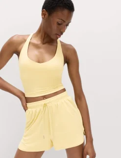 Supersoft Scoop Neck Fitted Crop Vest Top