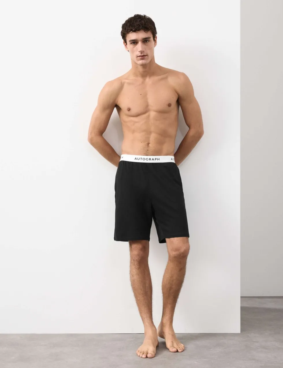 Supima Cotton Modal Elasticated Pyjama Shorts