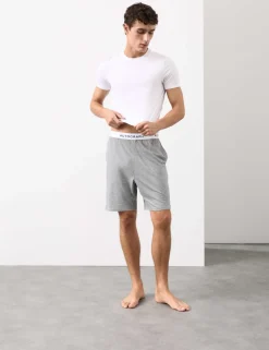 Supima Cotton Modal Elasticated Pyjama Shorts
