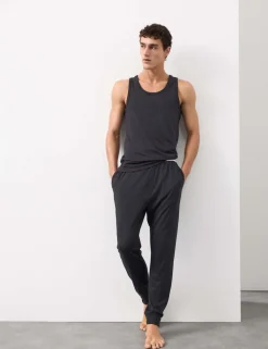 Supima® Cotton Modal Elasticated Pyjama Joggers