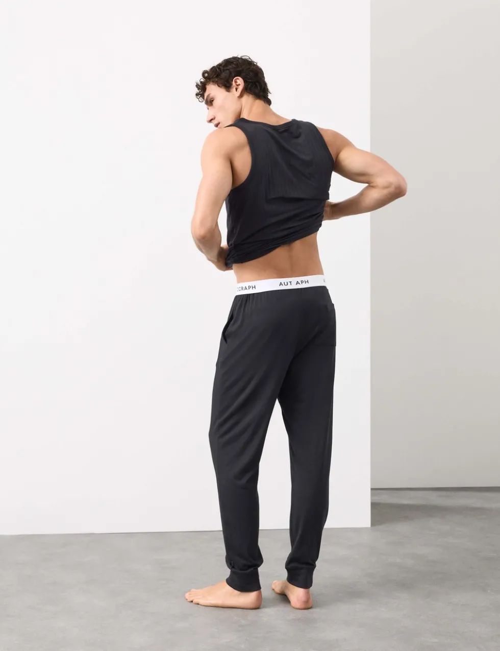 Supima® Cotton Modal Elasticated Pyjama Joggers