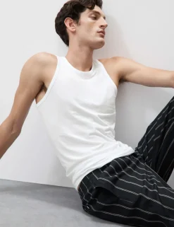 Supima® Cotton Modal Sleeveless Vest