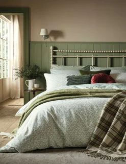 Sweet Alyssum Brushed Cotton Bedding Set