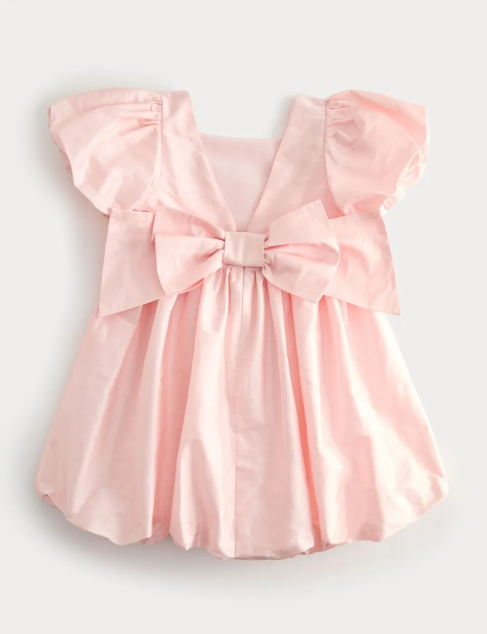 Taffeta Bow Dress (2-16 Yrs)