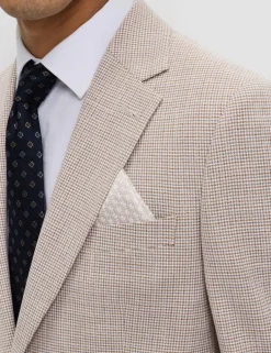 Tailored Fit Grid Check Jacket