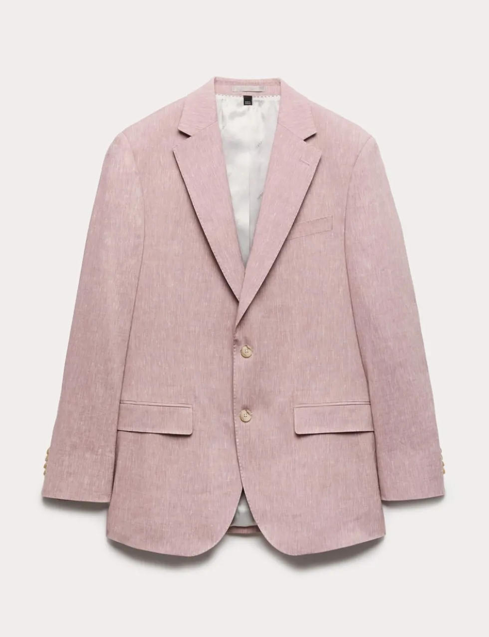 Tailored Fit Italian Performance Linen Blend Suit Jacket