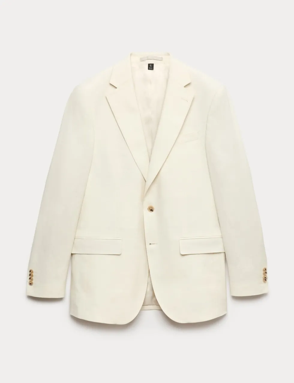 Tailored Fit Italian Performance Linen Blend Suit Jacket