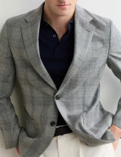 Tailored Fit Italian Pure Wool Blazer