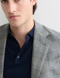 Tailored Fit Italian Pure Wool Blazer