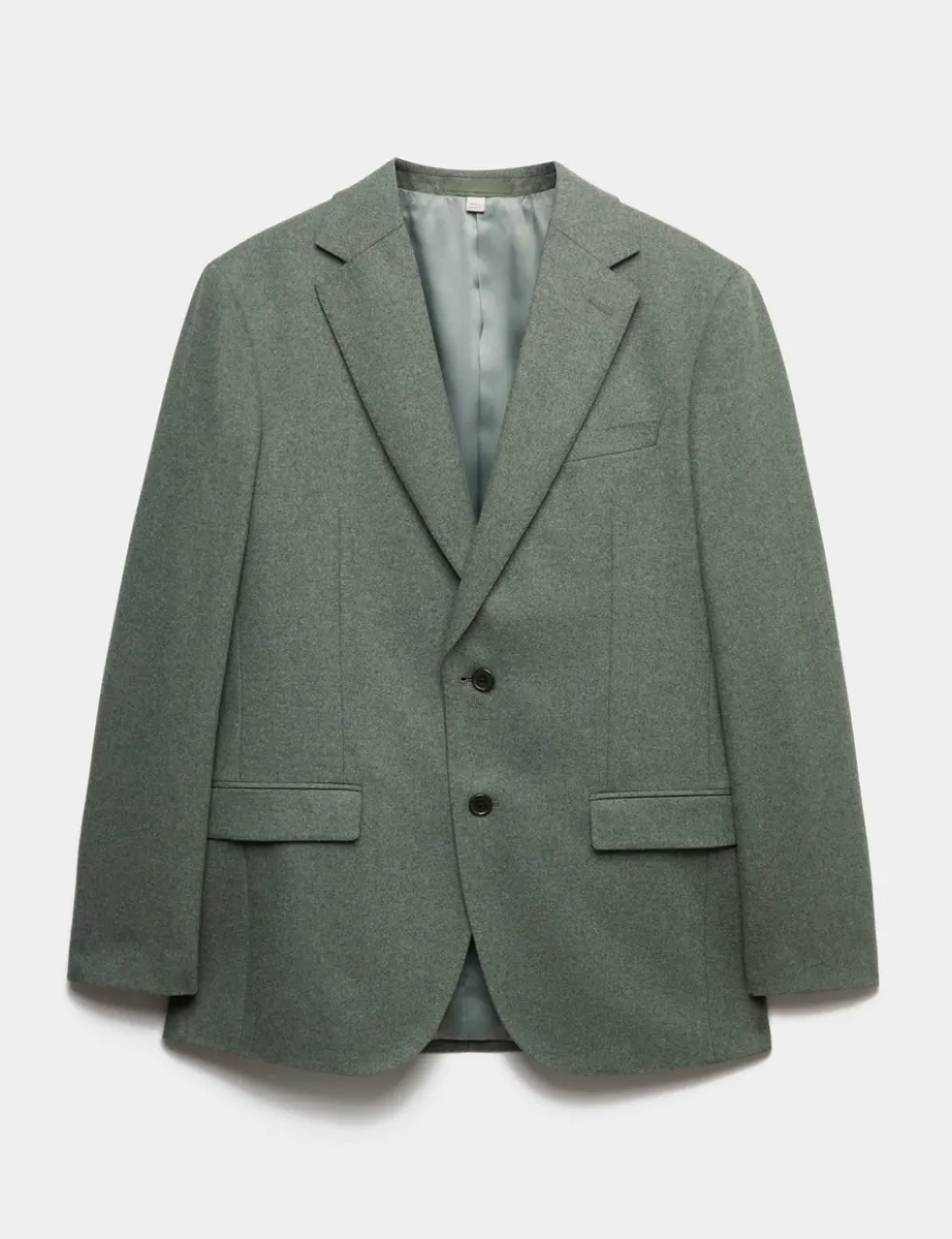 Tailored Fit Italian Wool Rich Tweed Suit Jacket