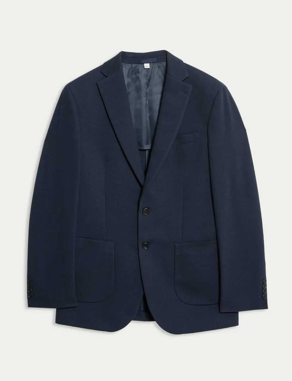 Tailored Fit Jersey Textured Blazer
