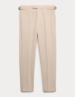 Tailored Fit Merino Wool Rich Trousers