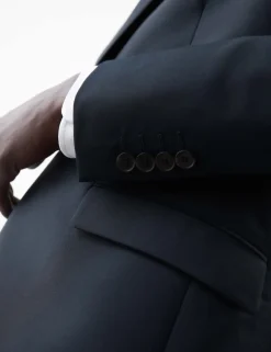 Tailored Fit Performance Suit Jacket