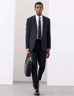 Tailored Fit Performance Twill Trousers