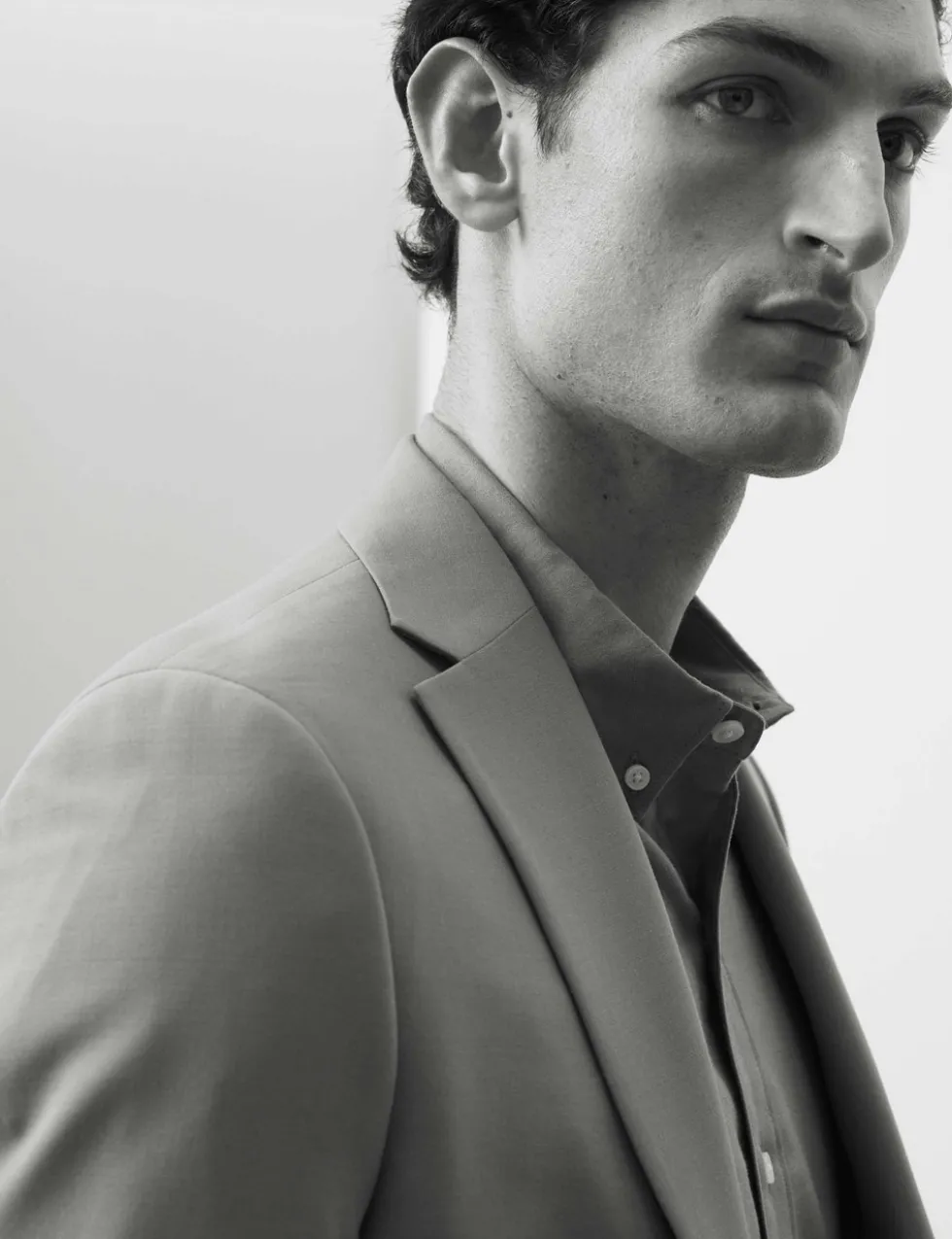 Tailored Fit Performance Suit Jacket