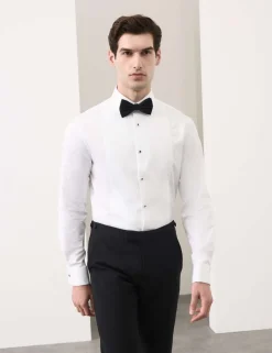 Tailored Fit Performance Pure Cotton Shirt